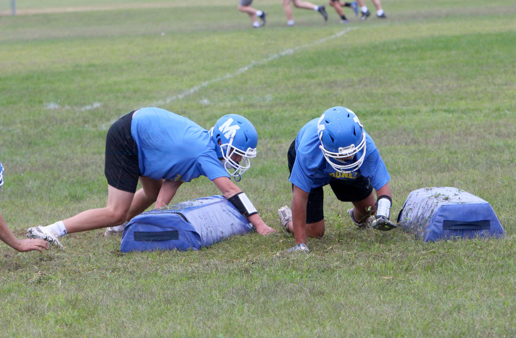 First Day of Football Practice 9-7-20
